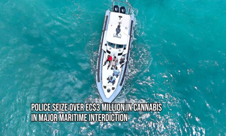 Police Seize Over EC$3 Million in Cannabis in Major Maritime Interdiction