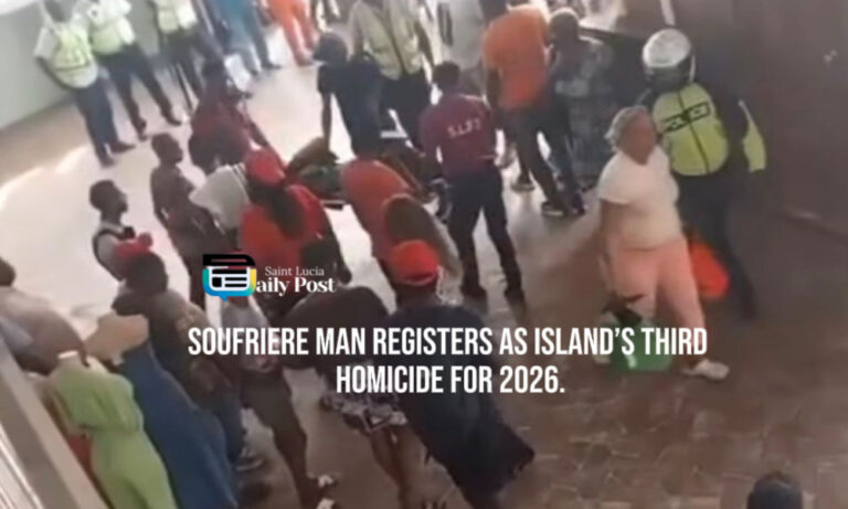 Soufriere Man Registered As Island’s Third Homicide for 2026