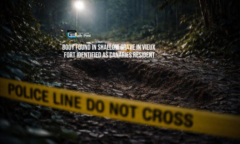 Body Found in Shallow Grave in Vieux Fort Identified as Canaries Resident