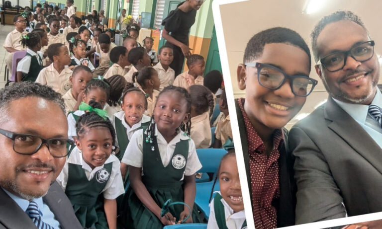 Charles Commends Students for Turning Hard Work Into Success at School Awards Ceremony