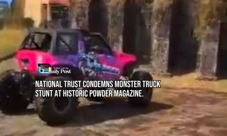 National Trust Condemns Monster Truck Stunt at Historic Powder Magazine