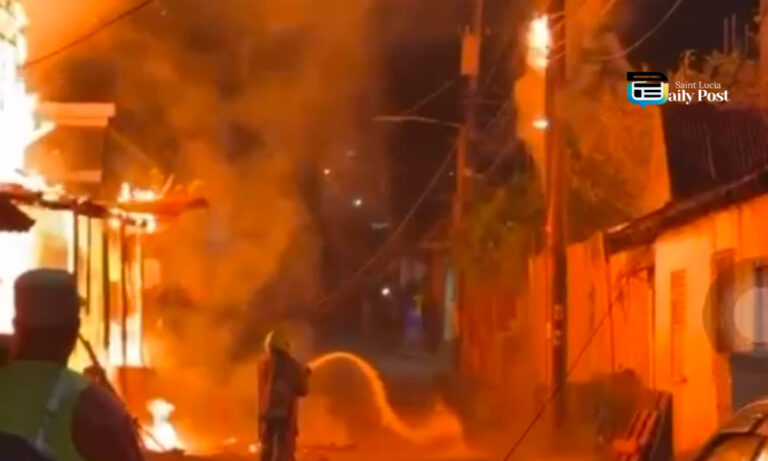 Three Homes Destroyed in Leslie Land Fire