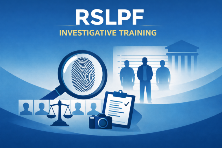 RSLPF Strengthens Investigative Standards Through Identification Procedures Training