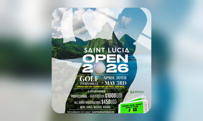 Saint Lucia Open Golf Tournament Tees Off April 30 with Strong Tourism and Youth Focus