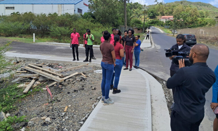 Student Engineers Step Into One of Saint Lucia’s Biggest Road Projects
