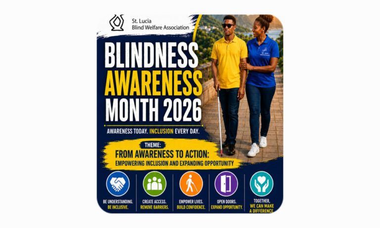 Blind Welfare Association Urges Saint Lucians to Move Beyond Sympathy and Take Action