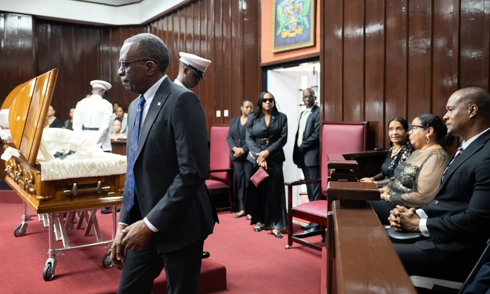 Nation Pays Tribute to Sir Neville Cenac at Parliament