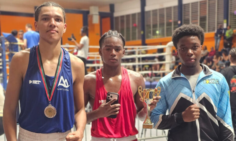 Strong Performances Underpin Successful Weekend for St. Lucian Boxers in the French Overseas Territories.
