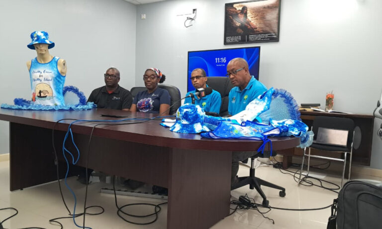 Xpressionz Turns Tuesday Mas Blue to Fight for Saint Lucia’s Oceans