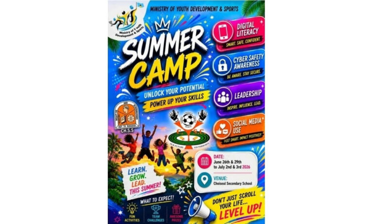 Ministry of Youth Development and Sports hosts 2026 Summer Camp Programme in Choiseul