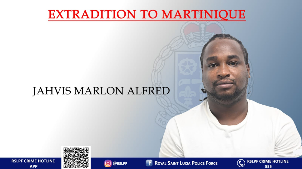 Castries Man Extradited to Martinique to Serve 15-Year Prison Sentence
