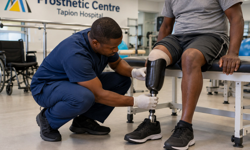 Free Prosthetic Care Coming to Saint Lucia as New Centre Opens at Tapion Hospital
