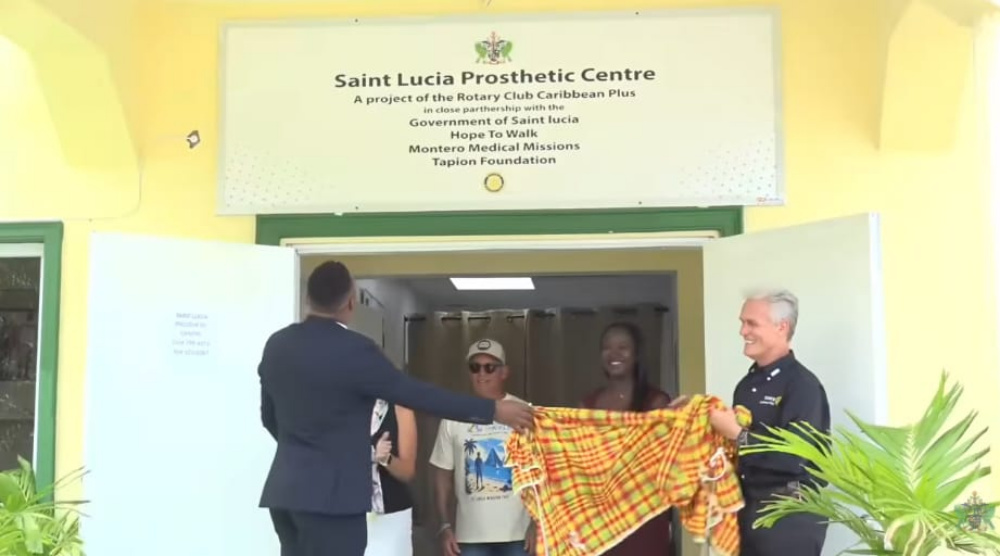 Saint Lucia Opens Prosthetic Limb Centre