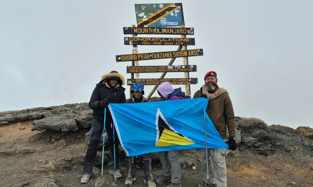 “I Almost Gave Up Twice”: Saint Lucian Humanitarian Conquers Mount Kilimanjaro