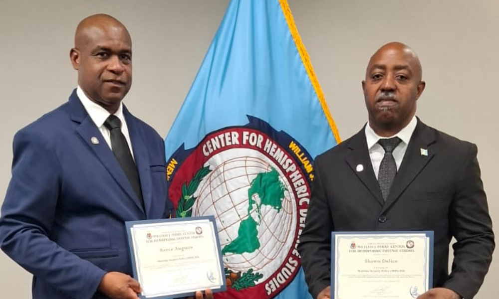 Saint Lucia Marine Officers Complete US Training to Help Tackle Trafficking at Sea