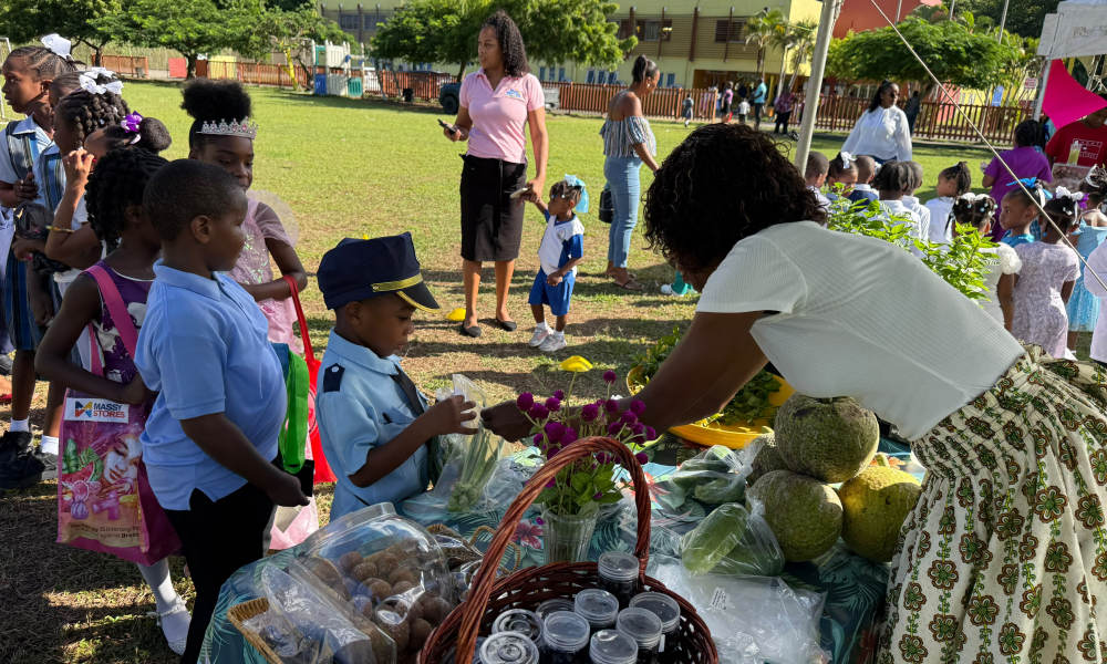 Shopping Lists and Flower Festival Bring Lessons to Life at Dame Pearlette