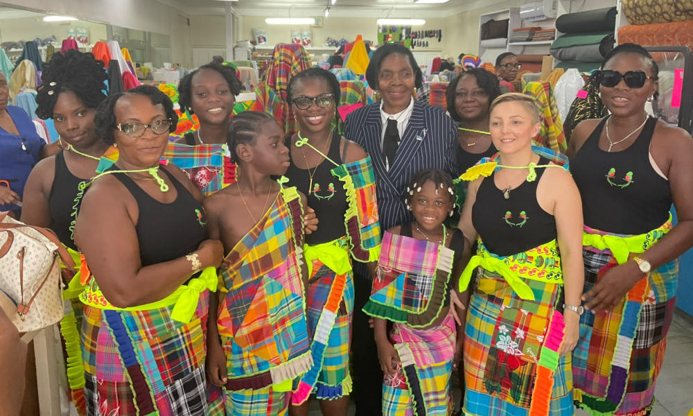 Saamaka Meets Kwéyòl: French Guiana Visitors Share Song and Dance with Emma Hippolyte